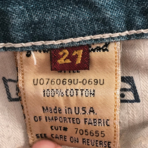 7 For All Mankind Bootcut Medium Wash Jeans sz 27 - Picture 7 of 7